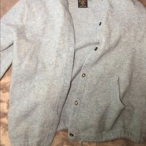 Vintage baby blue cropped sweater